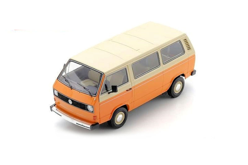 VW Bus T3 Bus elfenbein-orange 1:18 PremiumClassiXXs