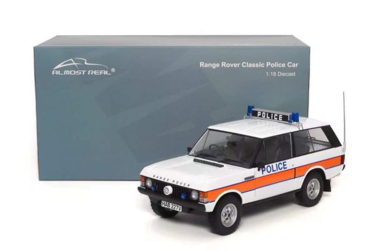 Almost Real Range Rover Classic Police Car • DiecastSociety.com