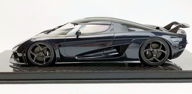 Fronti Art Koenigsegg Regera Jet Black DiecastSociety