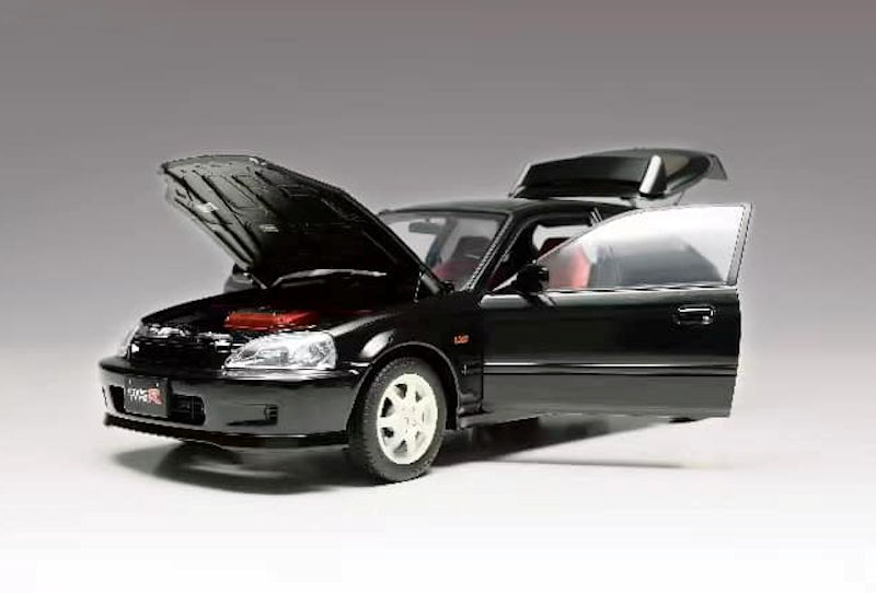 OttO Mobile 1:18 Model Car - Honda Civic Ek9 Type-R Set