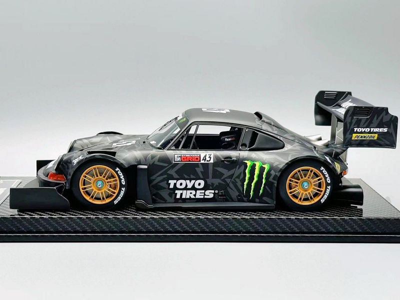 ミニカー TopModels 911 SVRSR Hoonipigasus monster 911 SVRSR HOONIPIGASUS KEN BLOCK 1/64 By Top Model! - YouTube