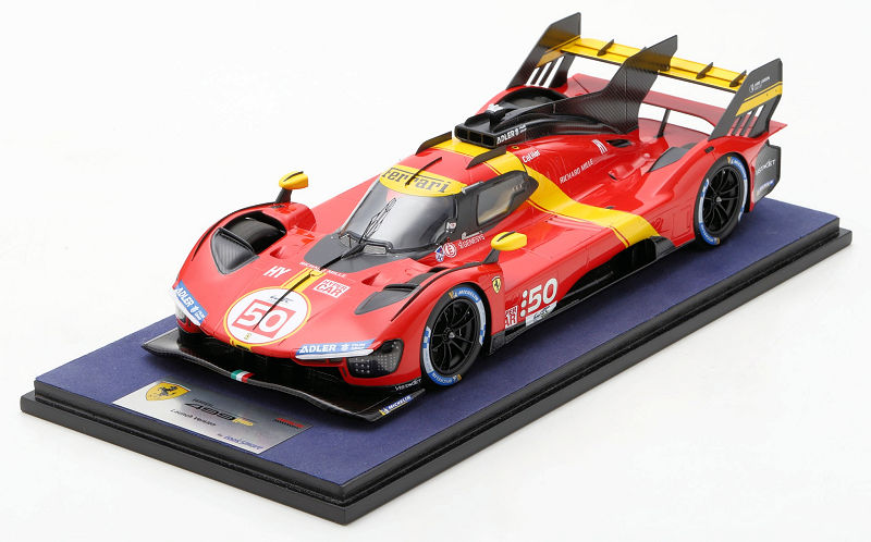 LOOKSMART 1/43 - FERRARI 499P Hypercar - Press Version Le Mans 2022