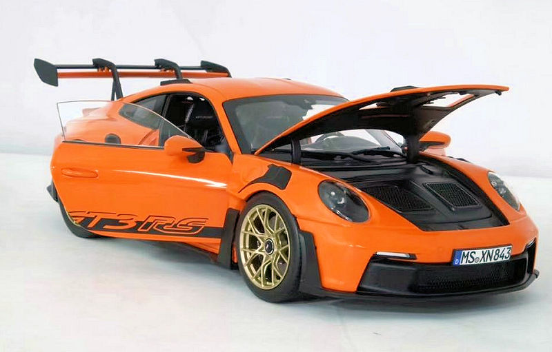 Voiture Miniature de Collection MAISTO 1-18 - PORSCHE 911 GT3 - 2022 -  Black - 36458BK - Metal - Voiture - Achat & prix