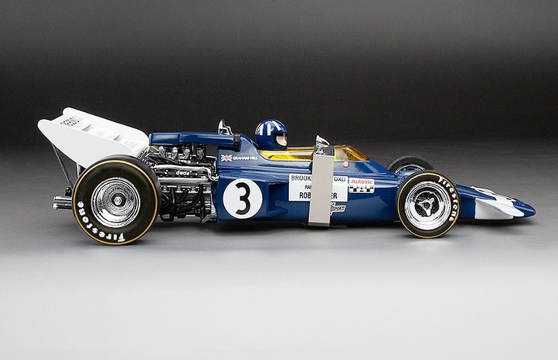 【サンスター ロータス72 1970年〜75年 1/18】 Sun Star New Lotus 72 #3 Graham Hill 1970 • DiecastSociety.com