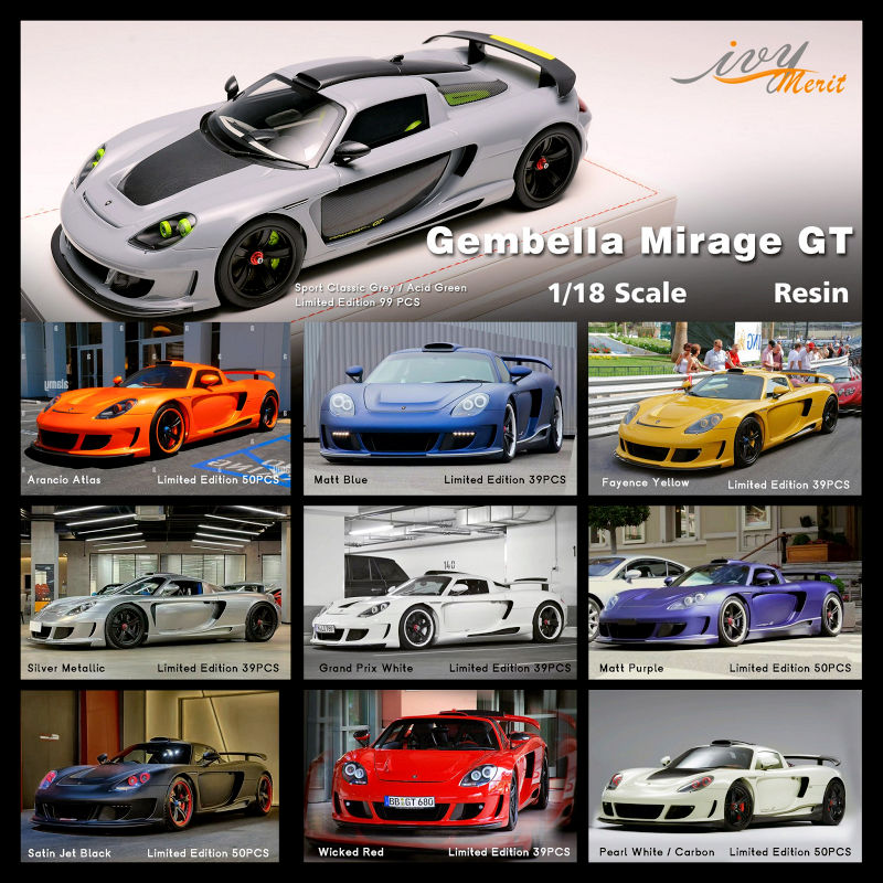 IVY Merit _ Gemballa Mirage GT • DiecastSociety.com