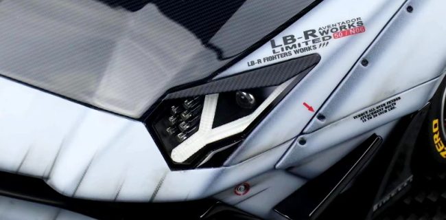 Davis & Giovanni 1:12 LB Aventador 2.0, Zero Fighter - Matt