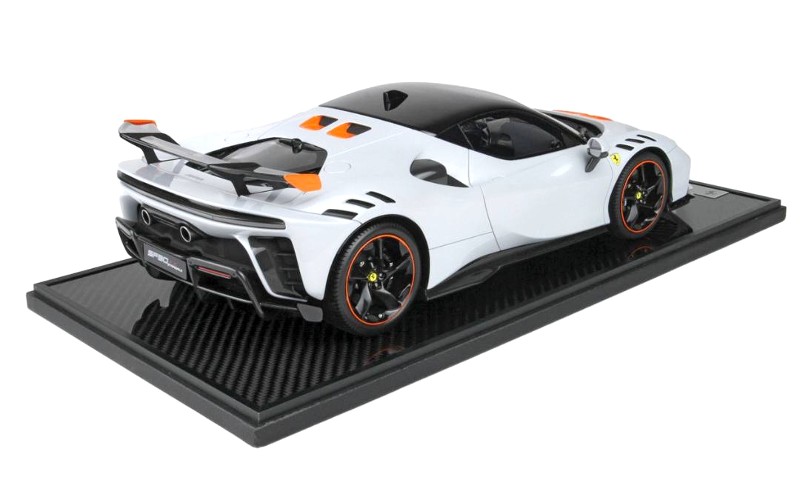 BBR New 1:12 Ferrari SF90XX Spider - Artic White