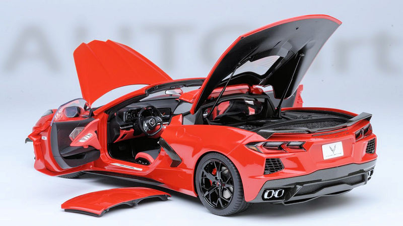 AUTOart Chevrolet Corvette C8 Stingray Z51 - Torch Red