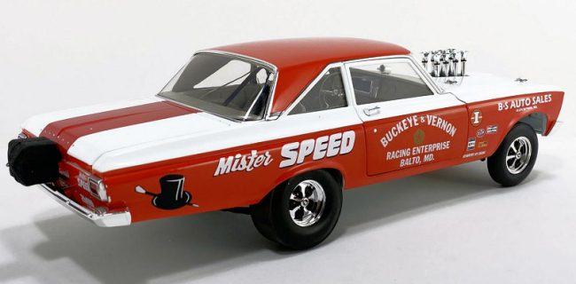 ACME 1965 Plymouth AWB - Mister Speed • DiecastSociety.com