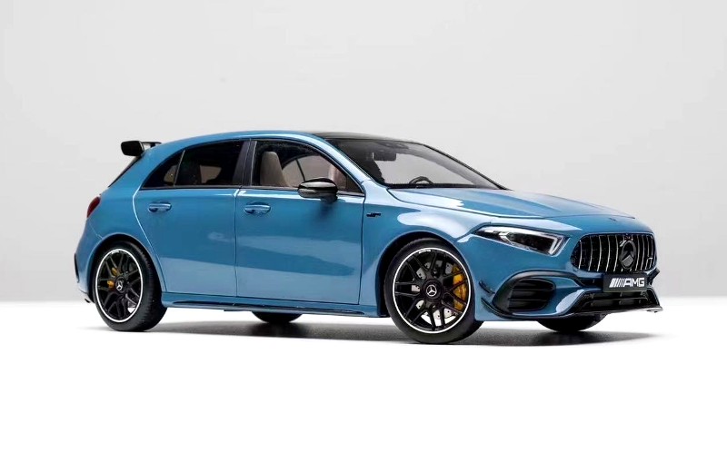 NZG MODEL　Mercedes　AMG　Ａ４５Ｓ 1/18 Mercedes AMG A45 S NZG Green Diecast Model Toy Car