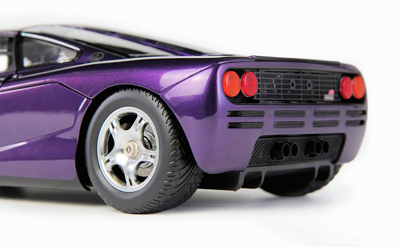 LCD models 1/18 マクラーレン　f1 xp5 紫 液晶モデル 1:18 NewS マクラーレン F1 XP5 合金車モデル