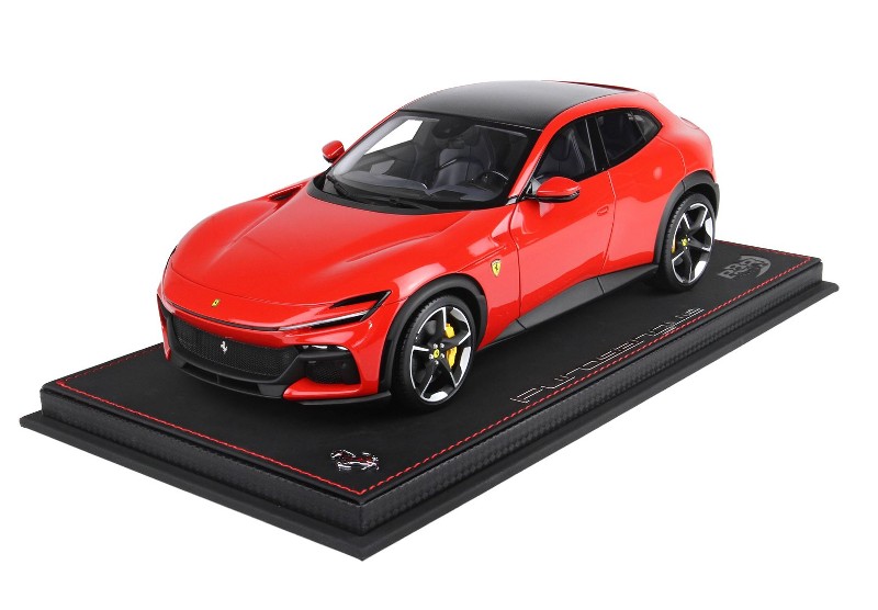 ミニカー　1/18 Ferrari Purosangue Red Corsa 322 ケース無 [P18219JE] P18219BCF.jpg