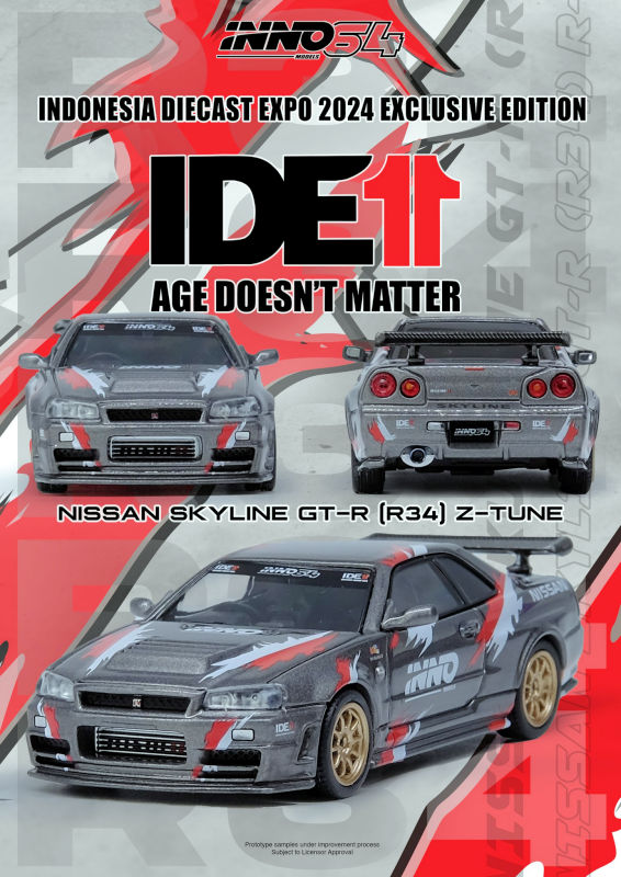 ミニカー INDONESIA DIECAST EXPO 2024 INNO64 1:64 Indonesia Diecast Expo 2024 Exclusive Nissan
