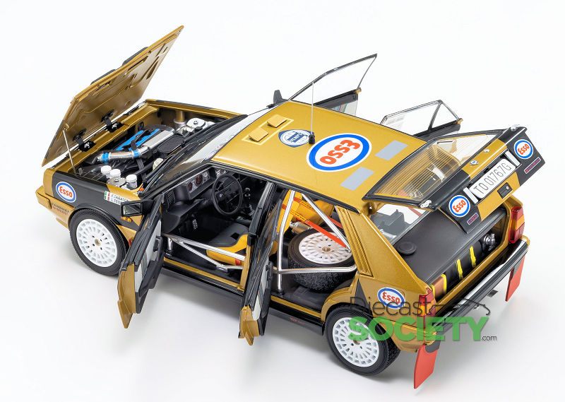Kyosho Expands Lancia Delta HF 4WD - Diecast