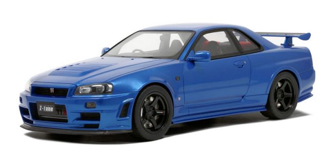 TOKYO AUTO SALON限定 R34 GT-R Z-tune OttOmobile Bargain 1:12 NISMO GT-R R34 Z-Tune