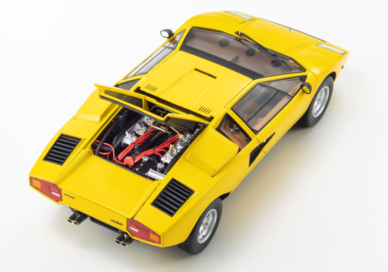 京商MR Lamborghini Countach LP400 完全未開封3 Kyosho Mr Lamborghini Countach Lp400 Complete 3 1/43 Scale