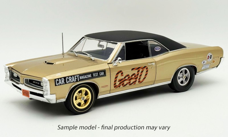 ACME 1966 Pontiac GTO - Car Craft Test Car • DiecastSociety.com