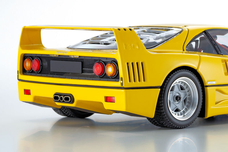 Kyosho Ferrari F40 Giallo 完全未開封新品♯3激レア色 Kysoho Re-Release Ferrari F40 - Yellow • DiecastSociety.com