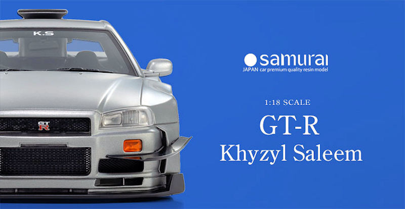Kyosho Nissan Skyline GT-R (R34) Khyzyl Saleem | 1:18